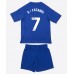 Maillot de foot Leicester City Issahaku Fatawu #7 Domicile vêtements enfant 2025-26 Manches Courtes (+ pantalon court)